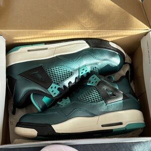 Nike Teal and Black Air Jordan